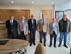 BAŞKAN KARAN'IN AĞIR KONUKLARI VARDI